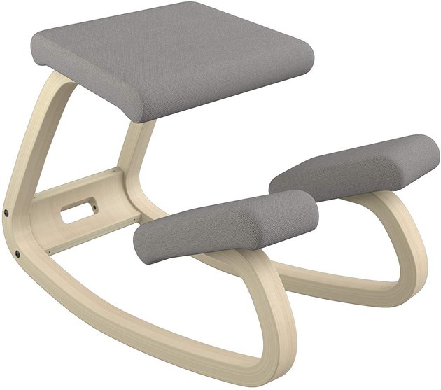 This kneeling chair is designed to encourage more natural spine alignment and posture than traditional chairs, making it a great option for people with certain back problems. 