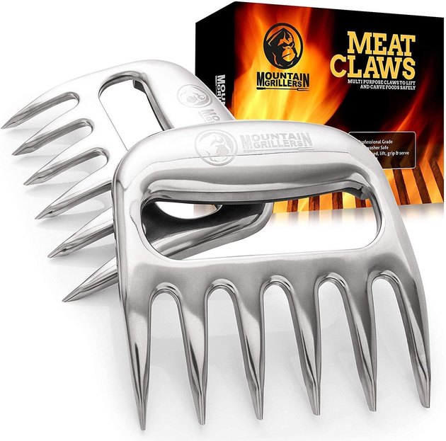 Shred your barbecue meats without burning your hands with these claws. They're also great for taking grilled meat off of skewers with ease.