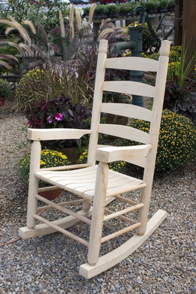 How to Paint an Outside Wooden Rocking Chair | Hunker