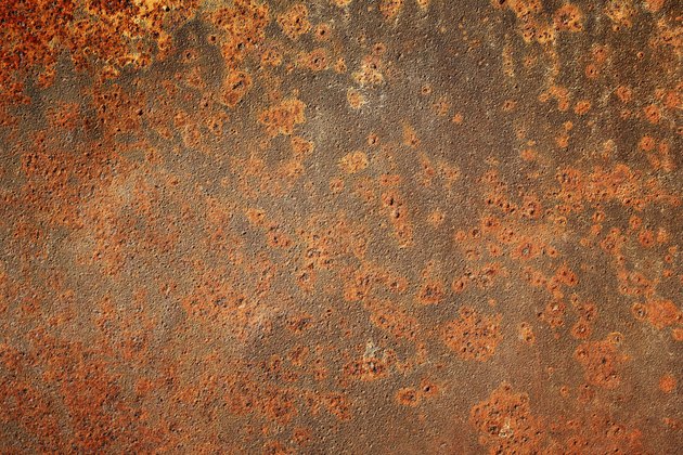 rusty grunge metal background