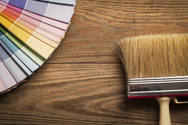 Colour Chart and a Wallpaper Brush