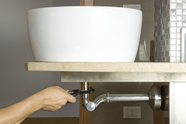 plumber at work