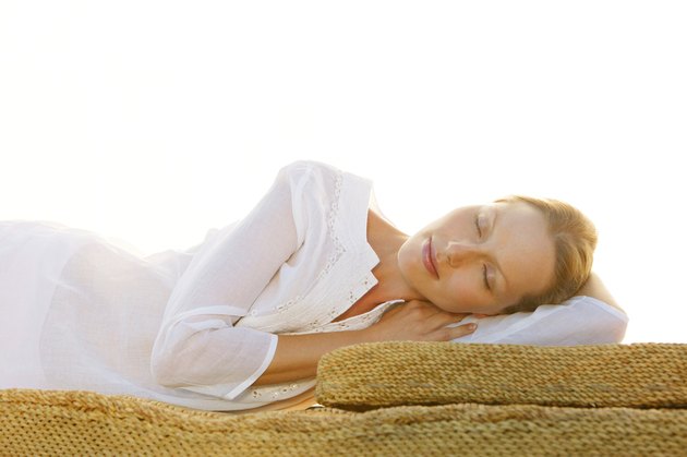 Woman relaxing