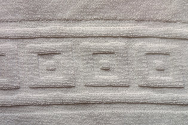 Decorative plush towel