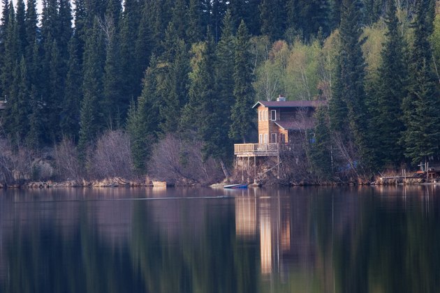 Lakeside cabin
