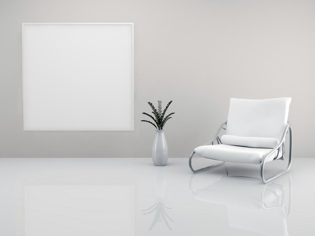 Minimalist armchair