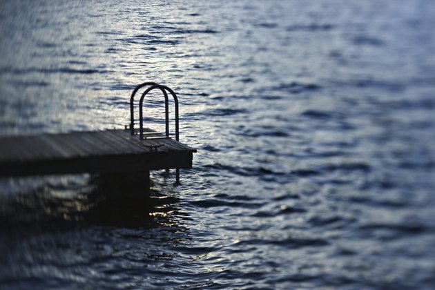 Dock in water