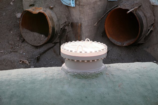 airlock in pipes