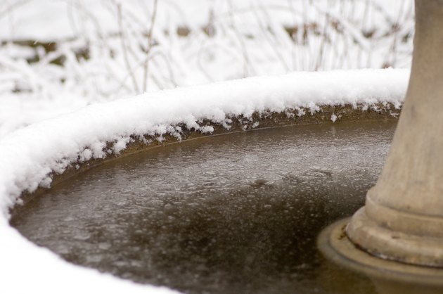 Frozen fountain