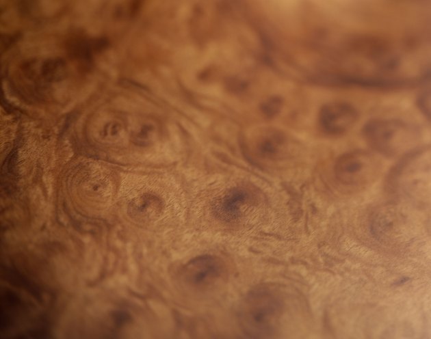 Burled wood