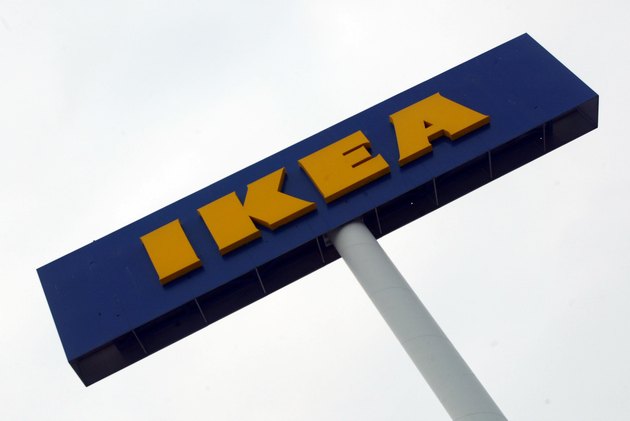 Corporate logos of multinational entreprises