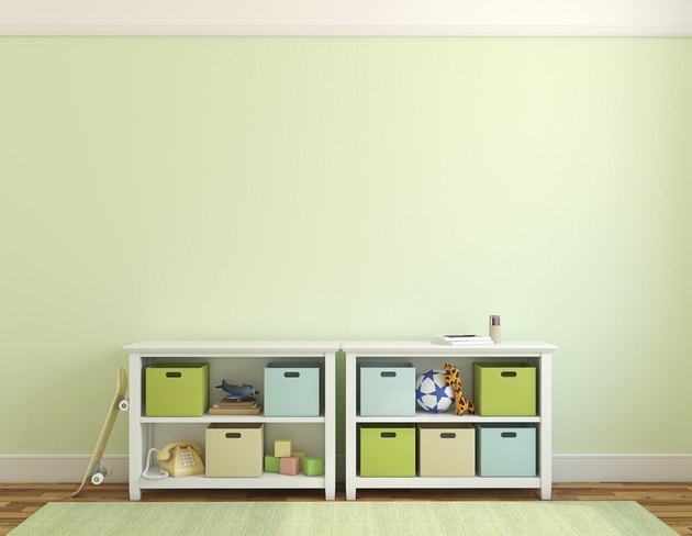 Interior of playroom.