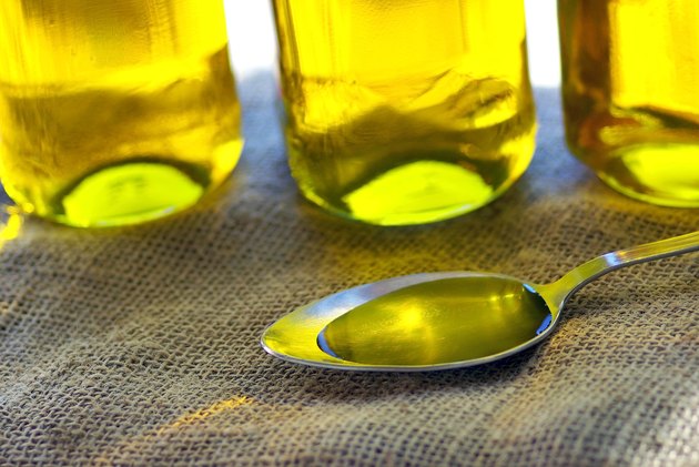 Olive oil and tomatoes.