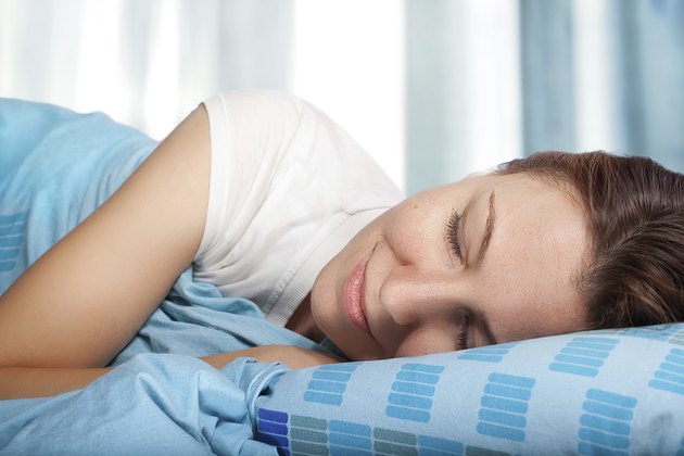 sleeping girl