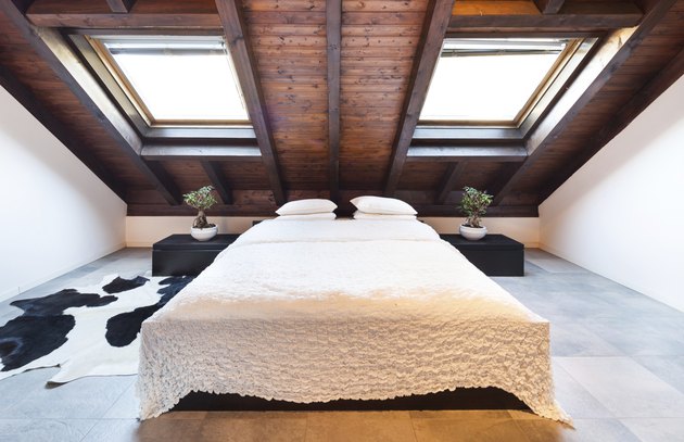 Interior, beautiful loft