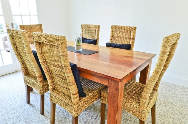 Dining room table and chairs