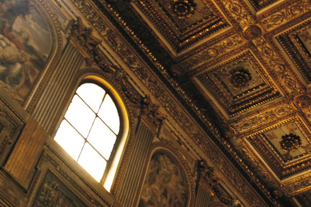 interior if church, Italy