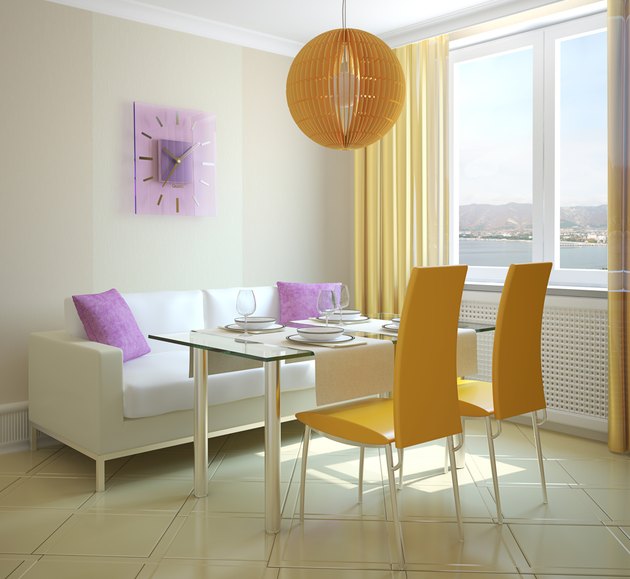 Modern kitchen interior.