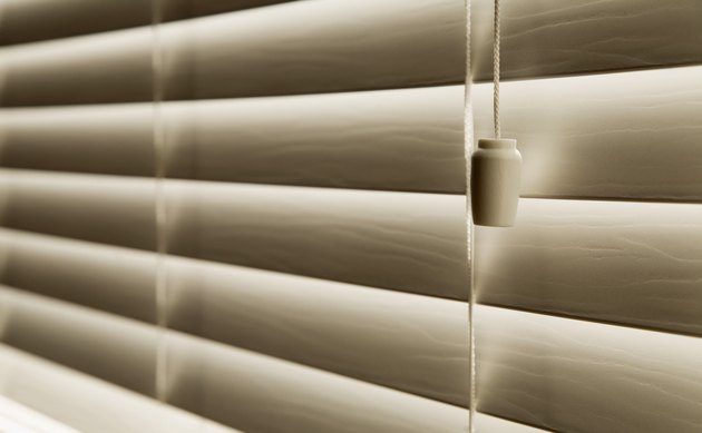 Close up Of Venetian blinds