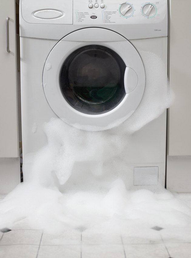 How to Get Rid of Too Much Soap in the Washing Machine ...