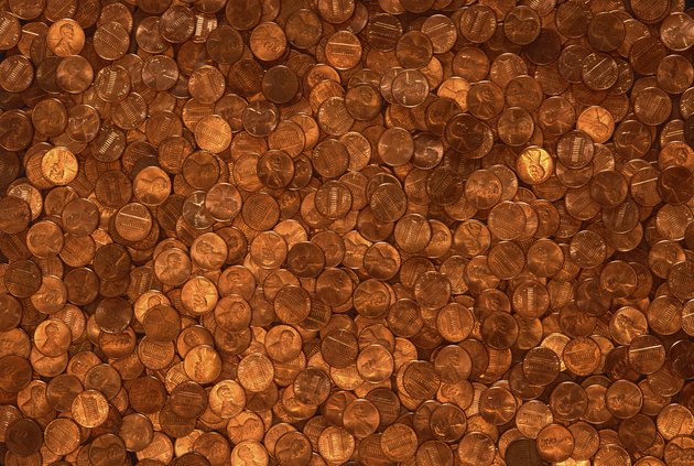 Pile of pennies