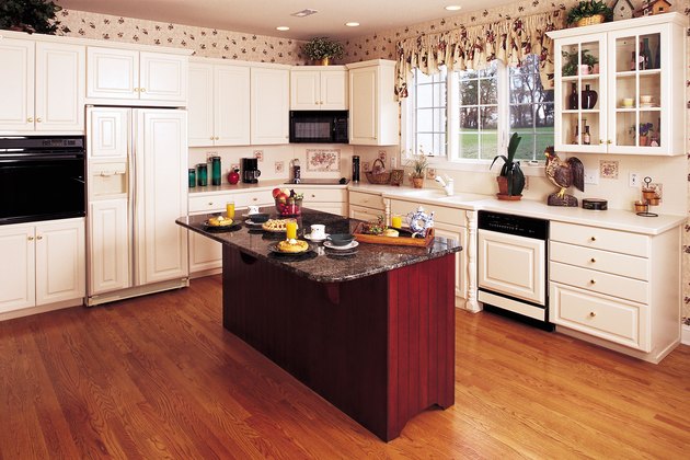 Interior of kitchen