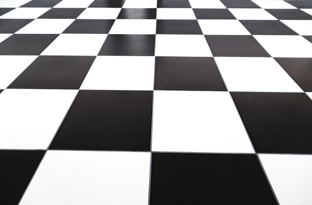 chess styled floor