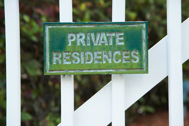How to Turn Your Neighborhood Into a Gated Community | Hunker