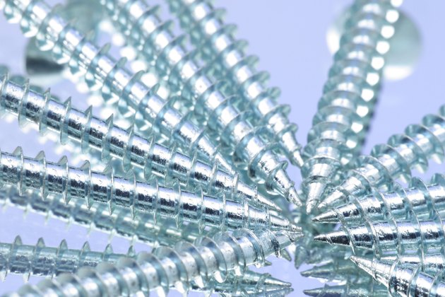Random piles of screws