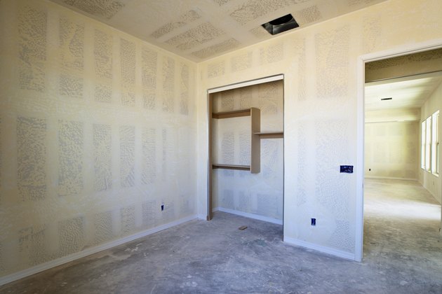 Drywall Construction of a New House