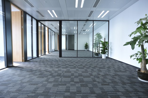 empty modern office room