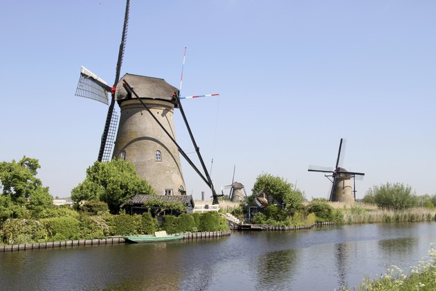 Dutch windmills