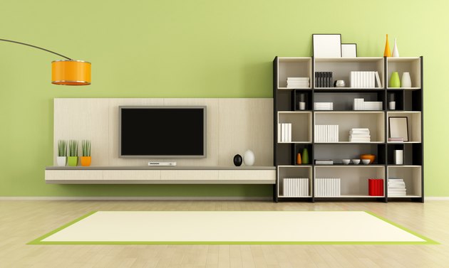 green living room