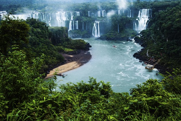 "Iguassu Falls, view from Brazilian side"