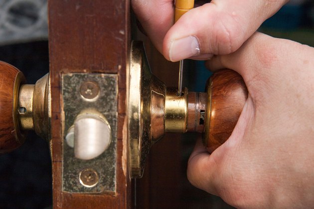 How to Remove a Door Knob With Hidden Screws Hunker