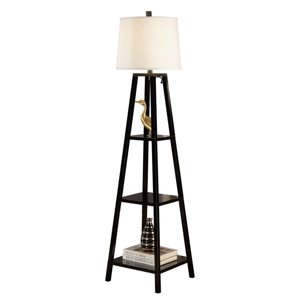 10 Floor Lamps That Also Have Shelving | Hunker