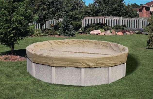 Above-Ground Swimming Pool Cover Ideas | Hunker