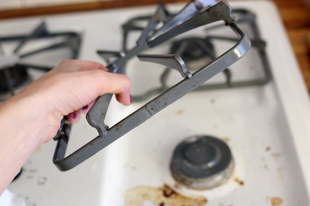 how-to-remove-burnt-on-grease-from-a-stove-top-hunker