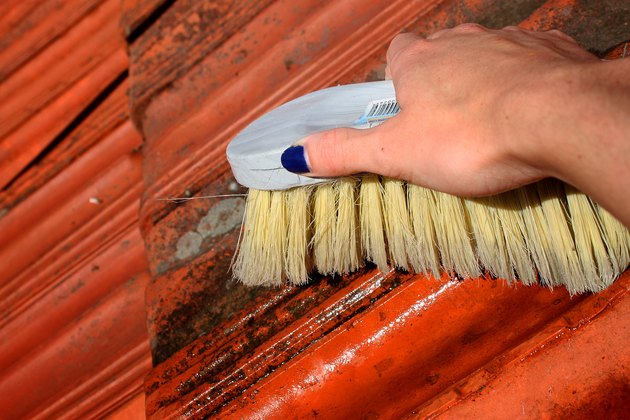 Cleaning Lichen From Roof Tiles