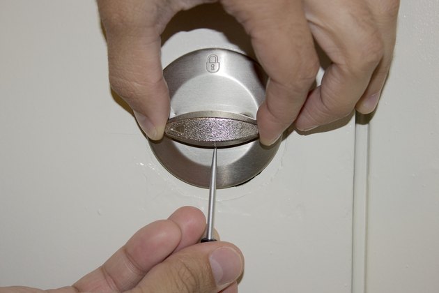 how-to-remove-a-deadbolt-lock-without-screws-hunker