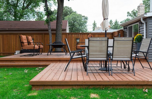 How to Build a Floating Wood Patio Deck | Hunker