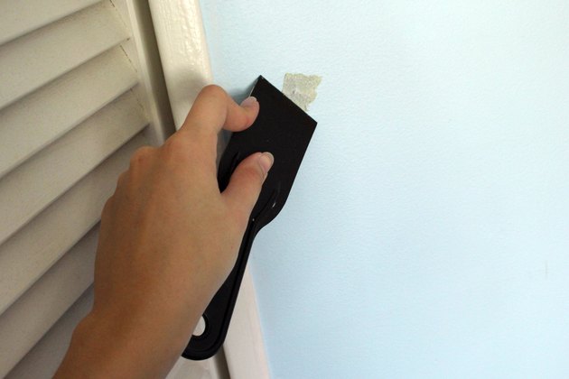 How To Remove Glue From Painted Walls