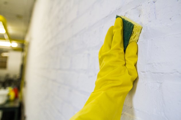 how to clean mold from concrete basement floor