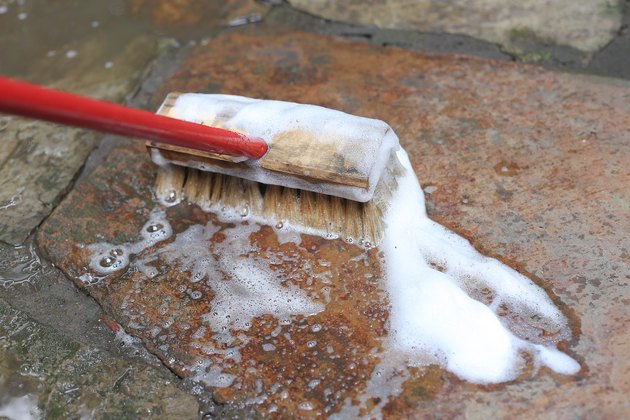 how-to-clean-flagstone-patios-hunker