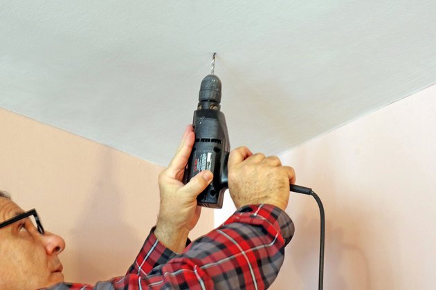 How to Put Screw Hooks in the Ceiling Hunker