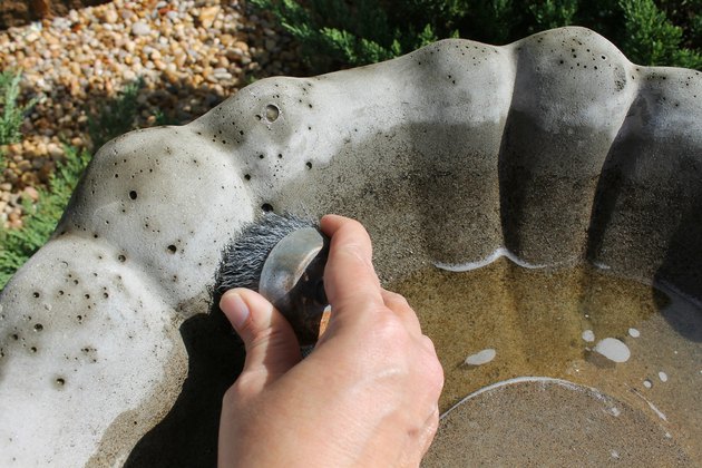 How to Clean a Concrete Birdbath | Hunker