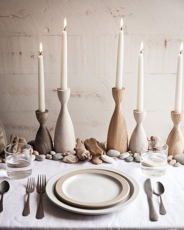 A Scandi Staple to Elevate Your Table: Brass Candle Holder