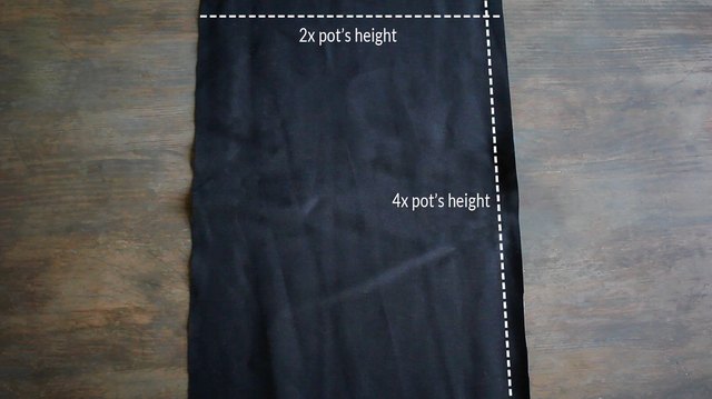 Canvas fabric cut to size