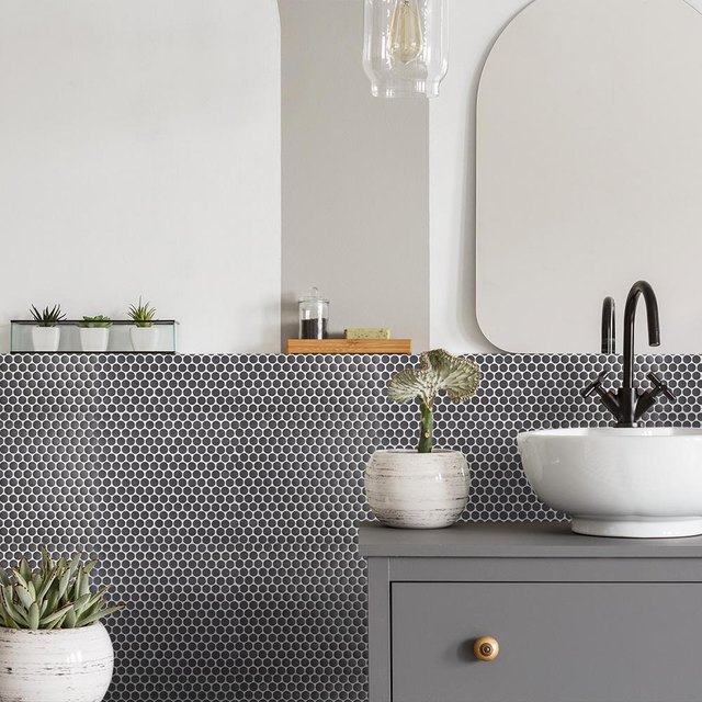 Gray Bathroom Backsplash Ideas: Helpful Advice and Inspiration | Hunker