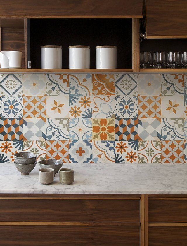 12 Removable Kitchen Backsplash Ideas